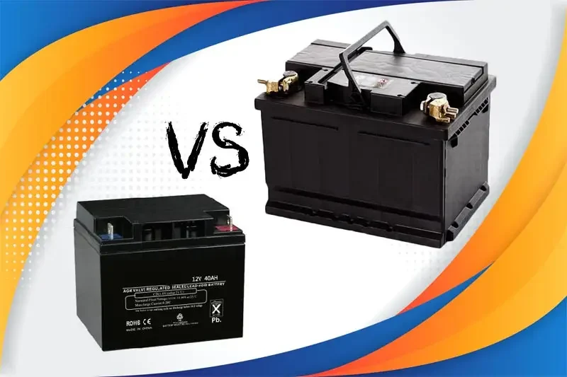 تفاوت باتری ups و خودرویی - امداد 123 - emdad123.ir